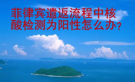菲律賓遣返流程中核酸檢測為陽性怎么辦