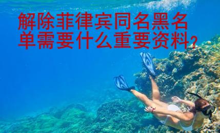 解除菲律賓同名黑<strong>名單</strong>需要什么重要資料