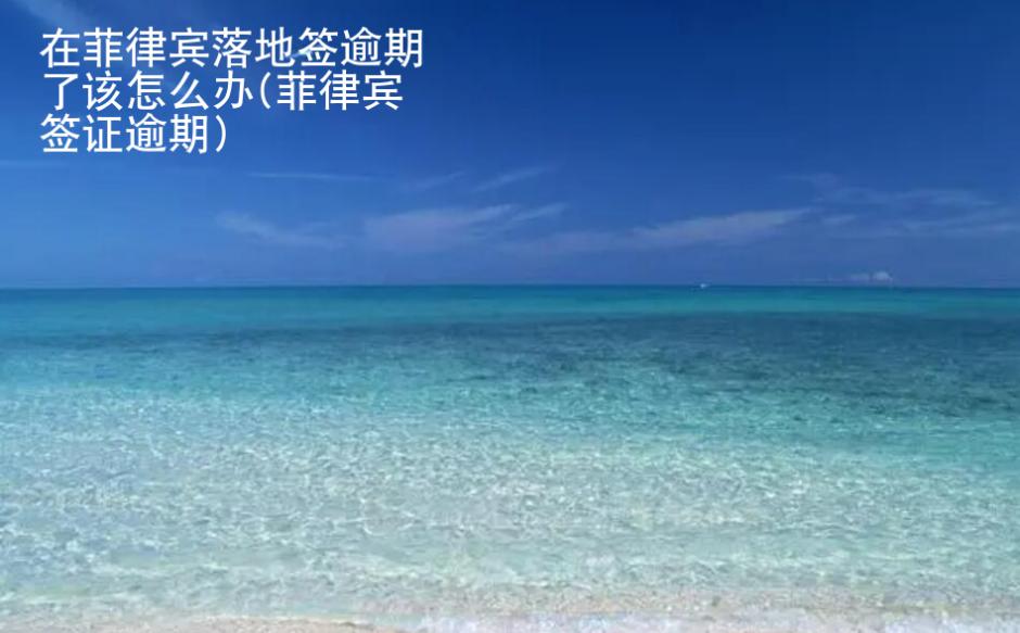 在菲律賓落地簽逾期了該怎么辦(<strong>菲律賓簽證</strong>逾期)
