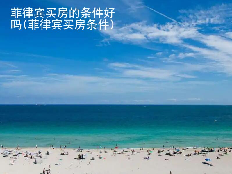 <strong>菲律賓</strong>買房的條件好嗎(菲律賓買房條件)