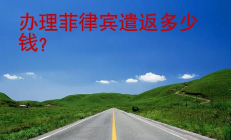 辦理菲律賓遣返多少<strong>錢