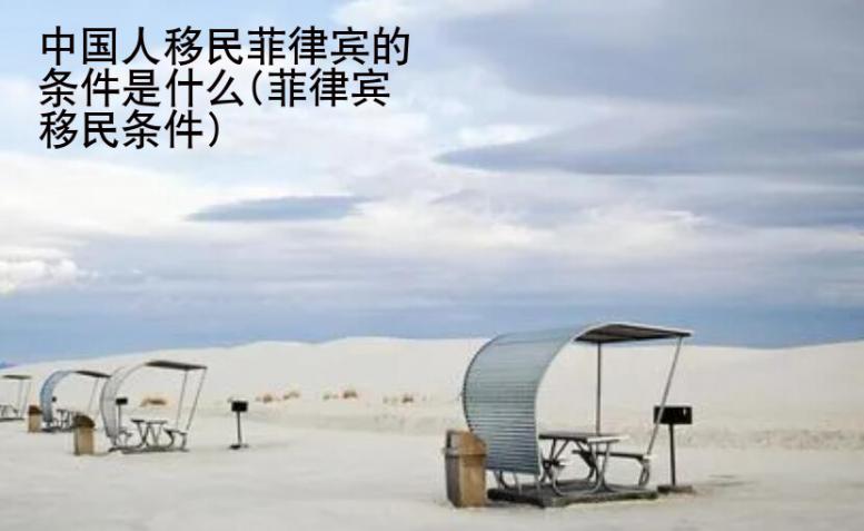 中國人移民菲律賓的條件是什么(菲律賓移民條件)