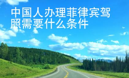 中國人辦理菲律賓駕照需要什么條件