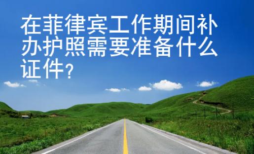 在<strong>菲律賓</strong>工作期間補辦護照需要準備什么證件