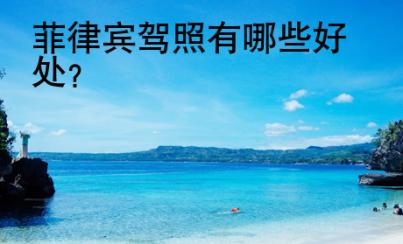 菲律賓<strong>駕照</strong>有哪些好處